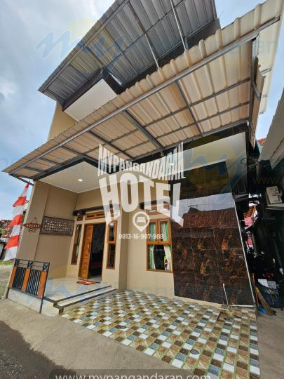  Tampilan depan pondok dona jangilus pangandaran